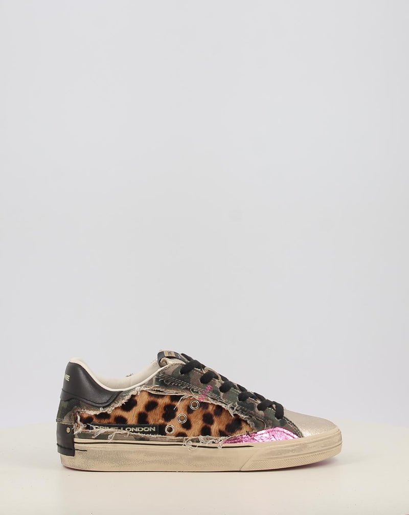 Zapatillas CRIME LONDON DECONSTRUCTED animal print