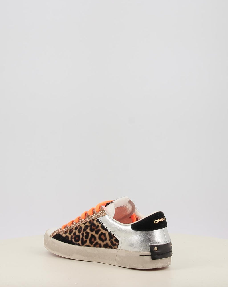 Zapatillas CRIME LONDON DISTRESSED animal print