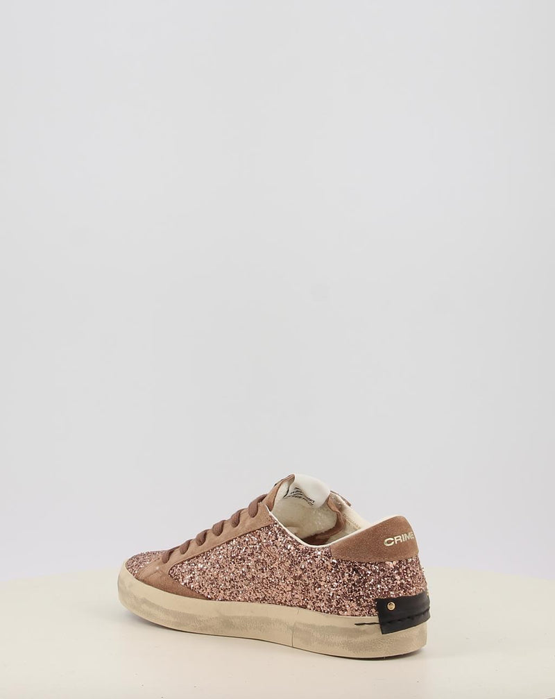 Zapatillas CRIME LONDON DISTRESSED marrón