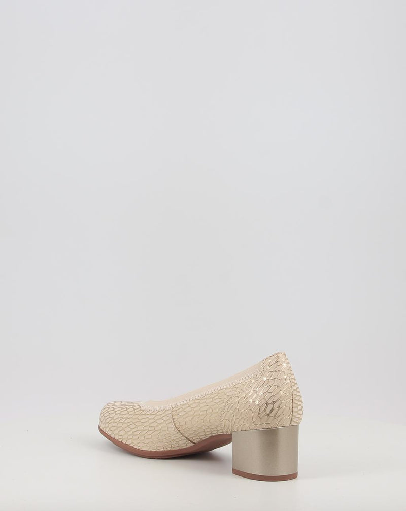 Sapatos PITILLOS 11130 dourado