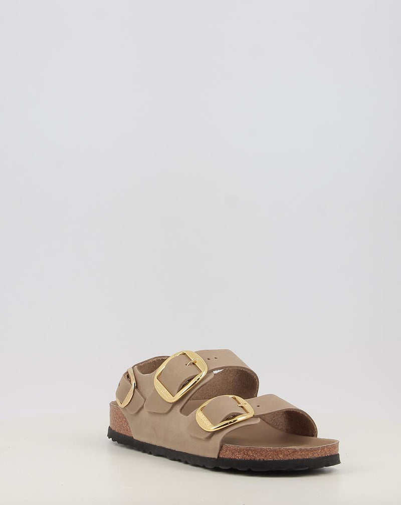 Sandálias BIRKENSTOCK MILANO BIG BUCKLE LEOI HEX castanho