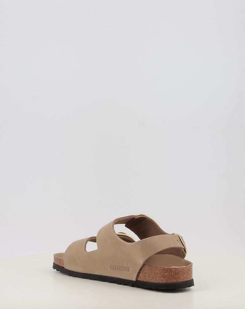 Sandálias BIRKENSTOCK MILANO BIG BUCKLE LEOI HEX castanho