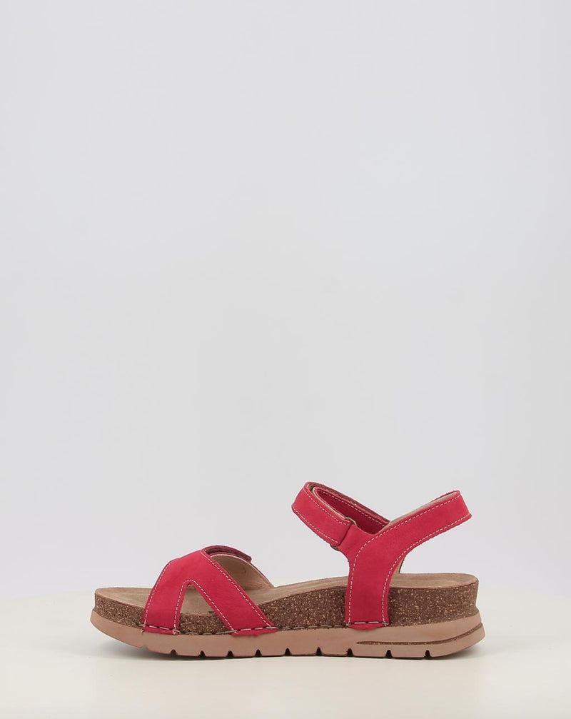 Sandálias WALK & FLY 8352 50890 vermelho