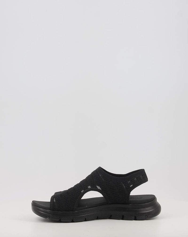 Sandálias SKECHERS FLEX APPEAL 4.0 - BOLDEST 119479 preto