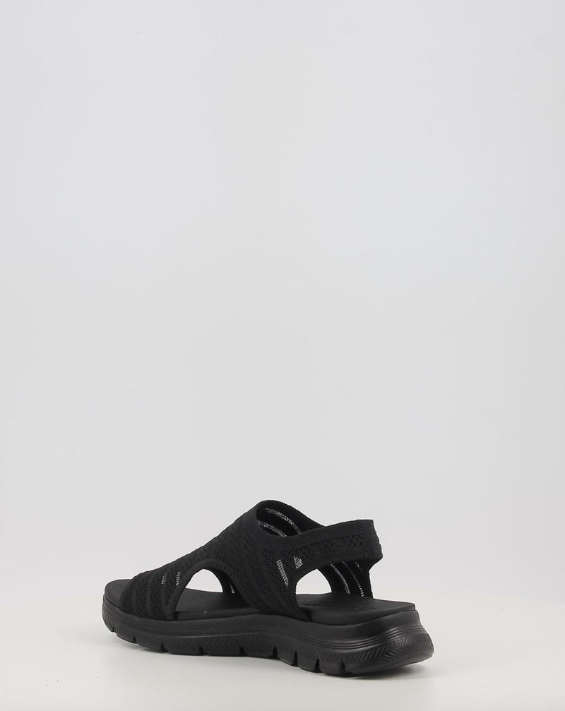 Sandálias SKECHERS FLEX APPEAL 4.0 - BOLDEST 119479 preto