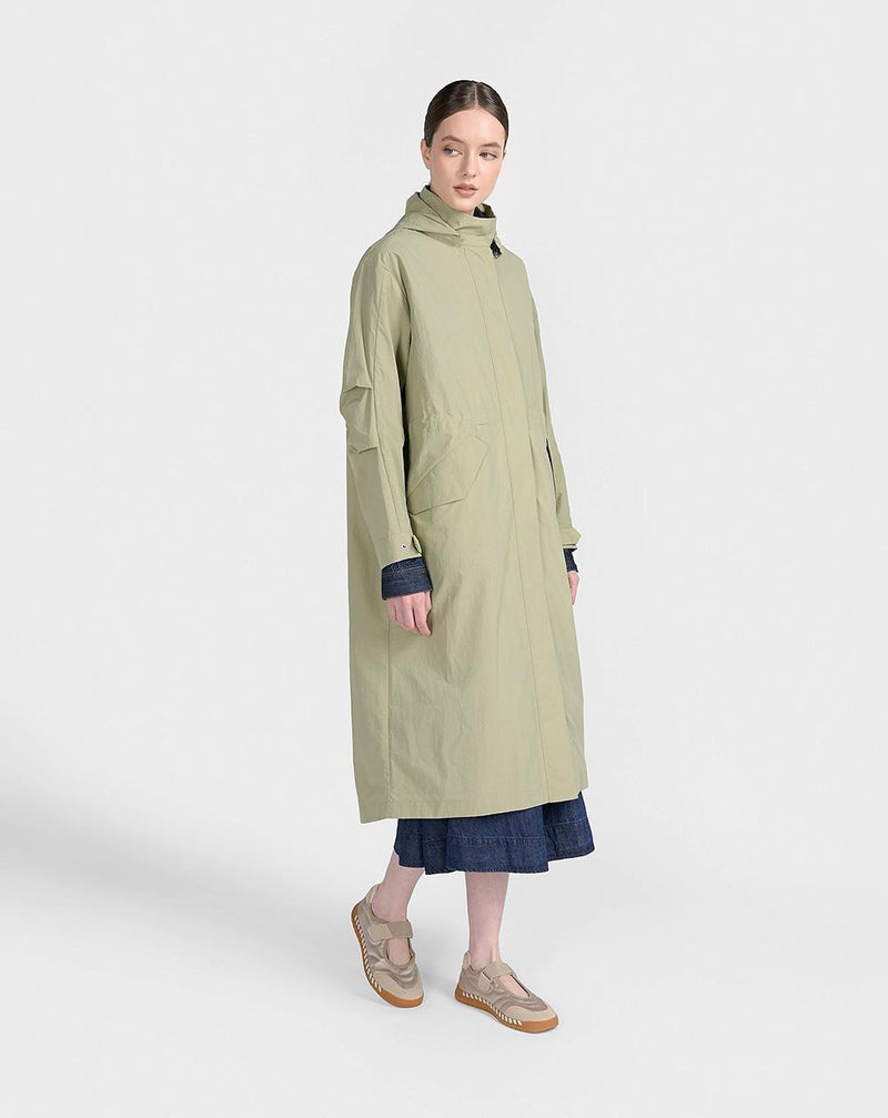 Casacos CANADIAN IRIS W HOODGS226113 verde