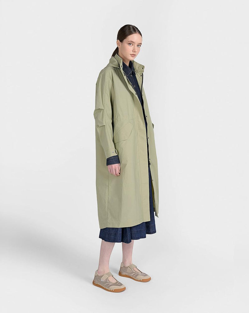 Casacos CANADIAN IRIS W HOODGS226113 verde