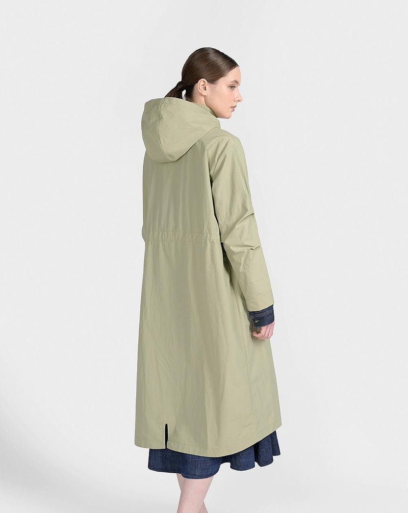 Casacos CANADIAN IRIS W HOODGS226113 verde