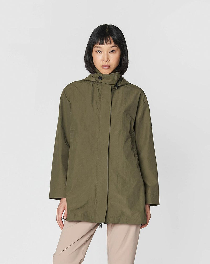 Casacos CANADIAN NICOLE W LONG/HOOD GS226109 verde
