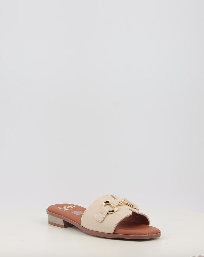 Sandálias OBI SHOES 5872 creme