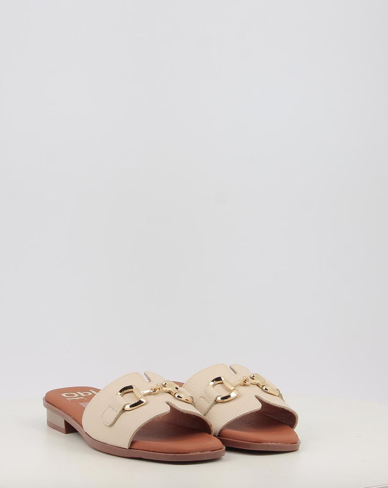 Sandálias OBI SHOES 5872 creme