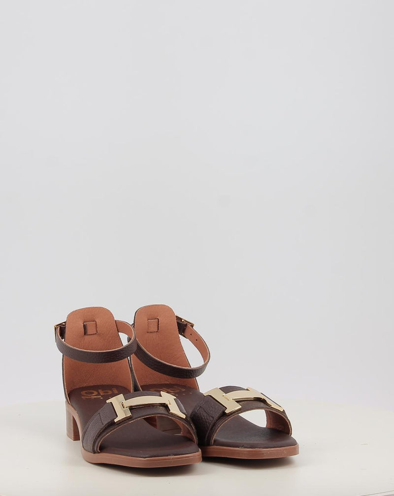 Sandálias OBI SHOES 5891 castanho