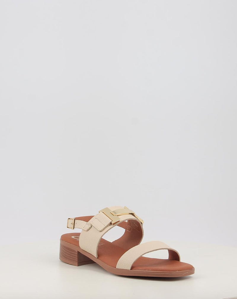 Sandálias OBI SHOES 5892 creme