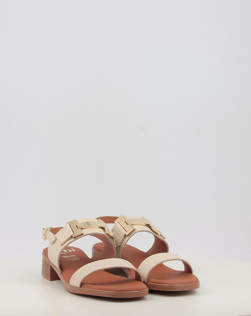 Sandálias OBI SHOES 5892 creme