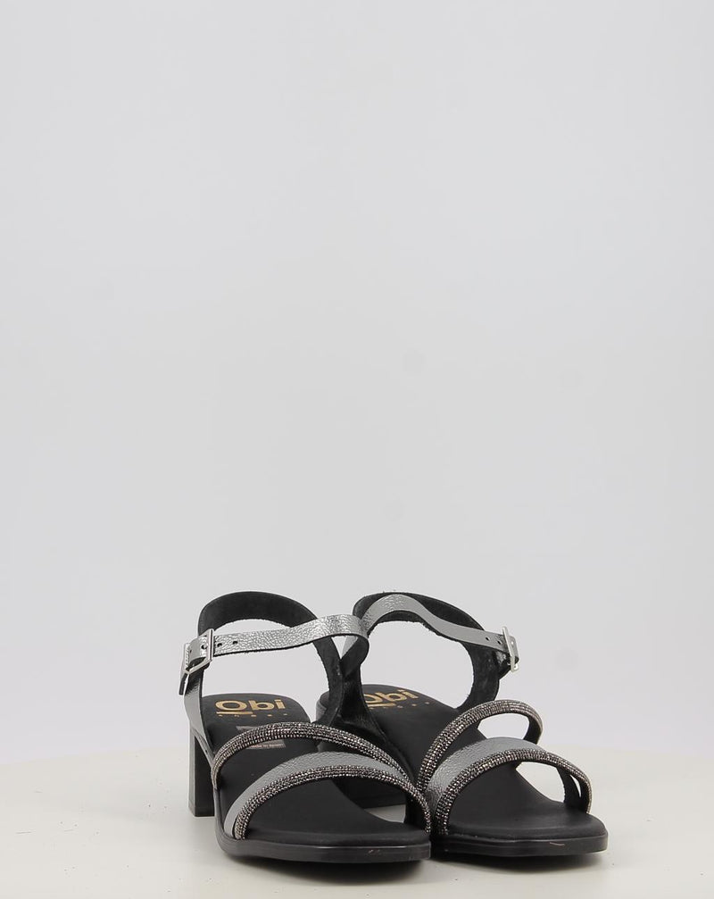 Sandálias OBI SHOES 5905 prata