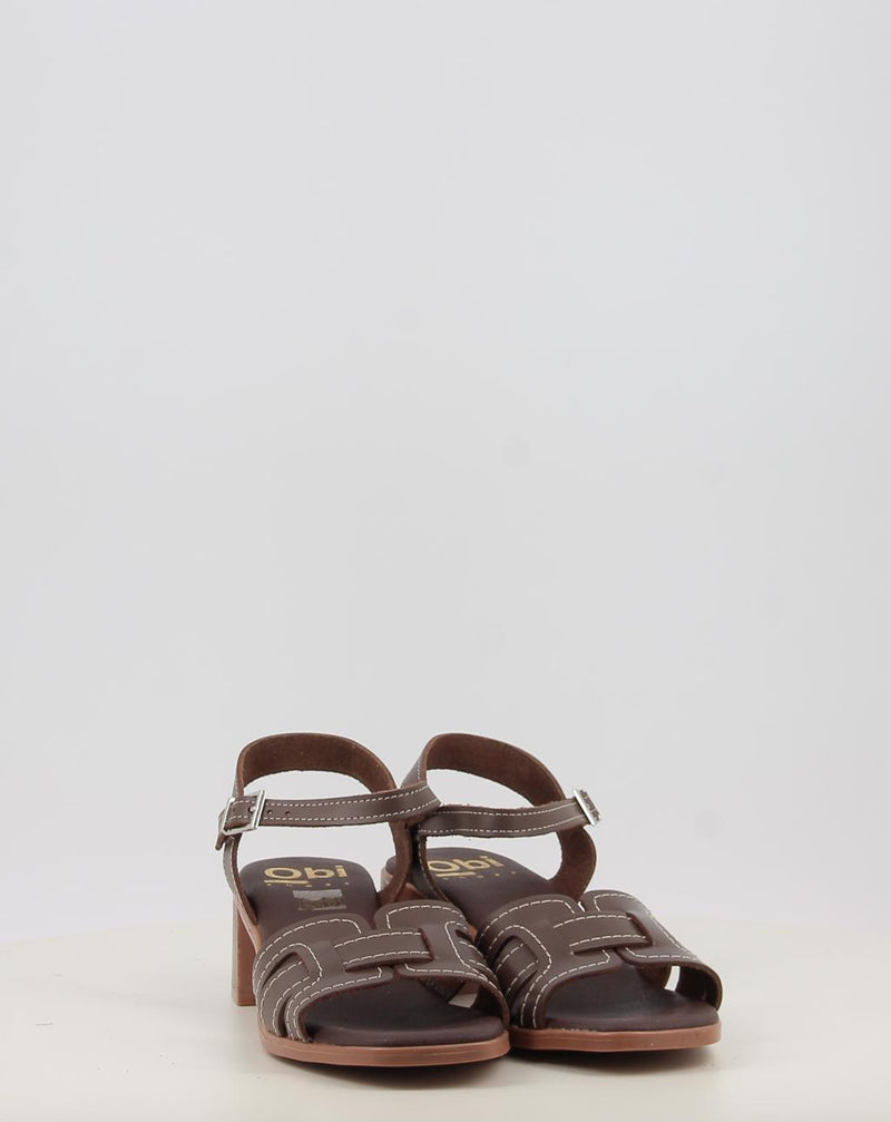 Sandálias OBI SHOES 5903 castanho