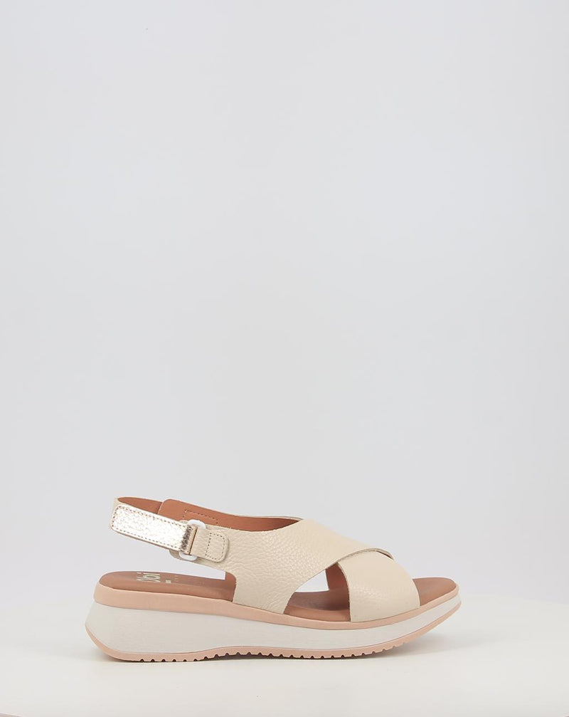 Sandálias OBI SHOES 5943 creme