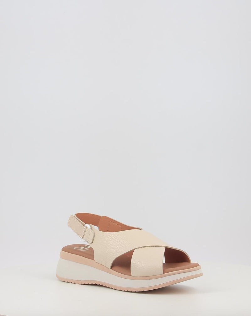 Sandálias OBI SHOES 5943 creme