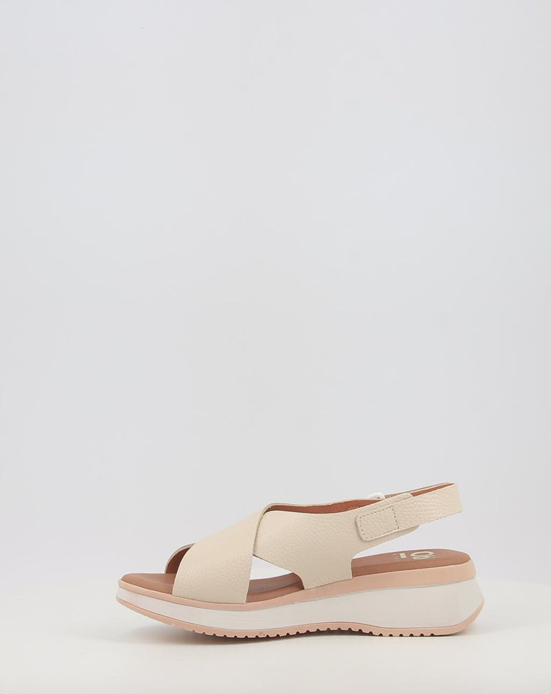 Sandálias OBI SHOES 5943 creme