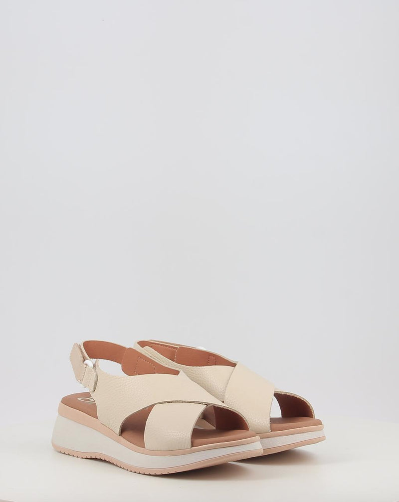 Sandálias OBI SHOES 5943 creme