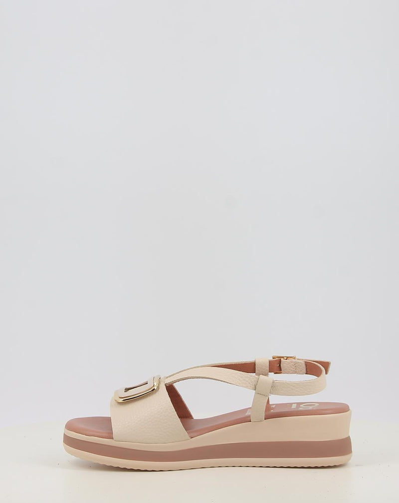 Sandálias OBI SHOES 6045 creme