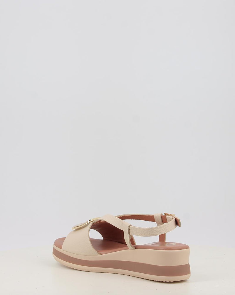 Sandálias OBI SHOES 6045 creme