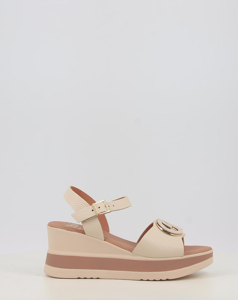 Sandálias OBI SHOES 6053 creme