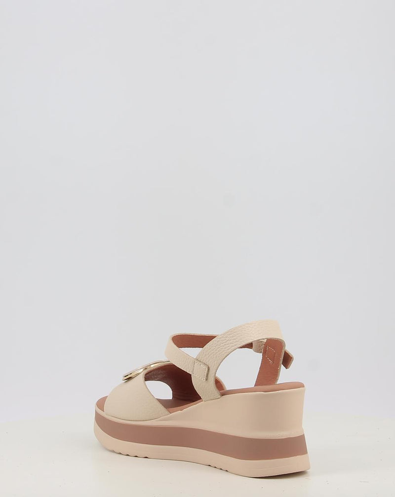 Sandálias OBI SHOES 6053 creme