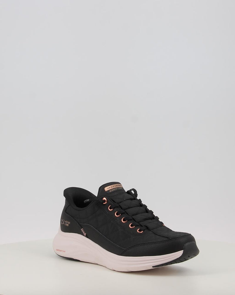 Sapatilhas SKECHERS SKECHERS SLIP-INS: CONTOUR FOAM -GOLDEN HOUR preto