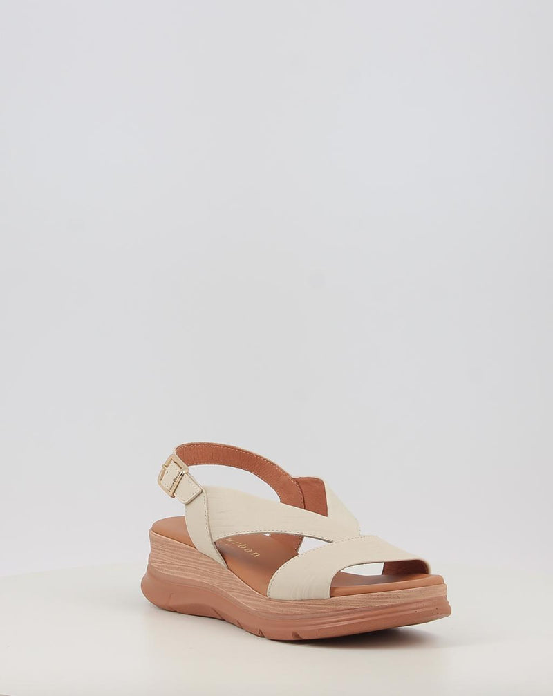 Sandálias PAULA URBAN 24-2040 creme