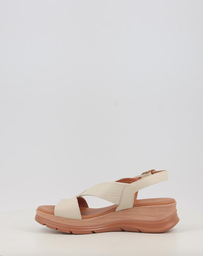 Sandálias PAULA URBAN 24-2040 creme