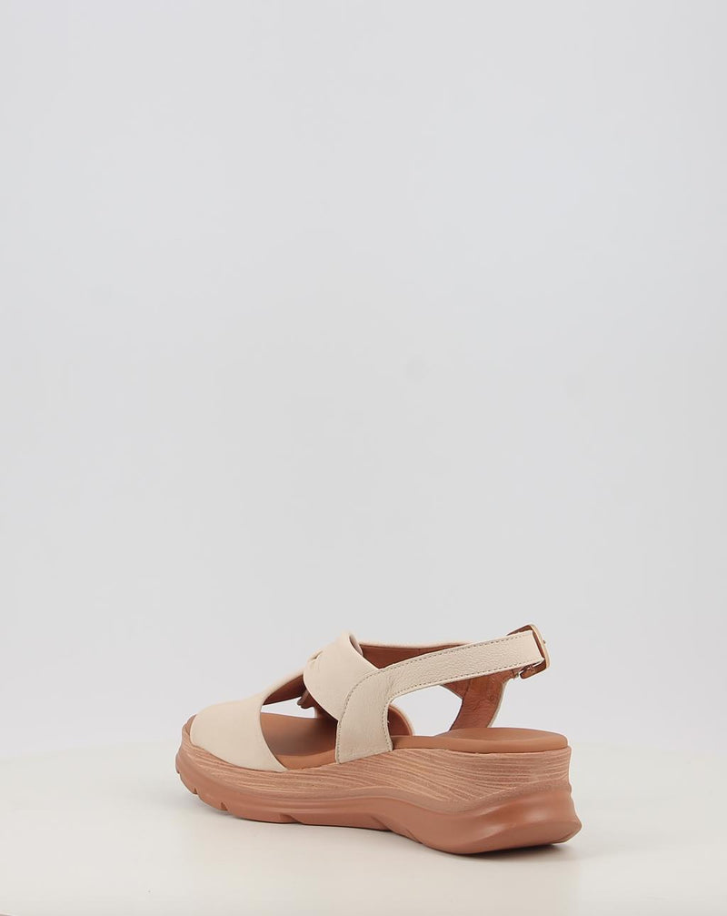 Sandálias PAULA URBAN 24-776 creme