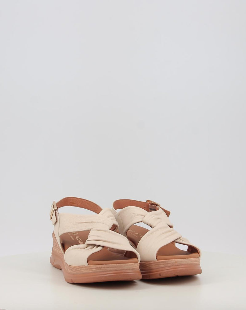 Sandálias PAULA URBAN 24-776 creme