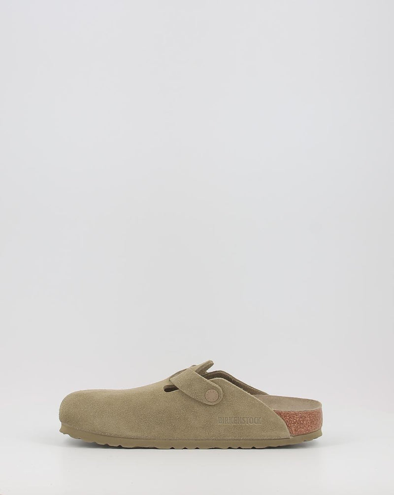 Tamancos BIRKENSTOCK BOSTON LEVE Faded Khaki caqui