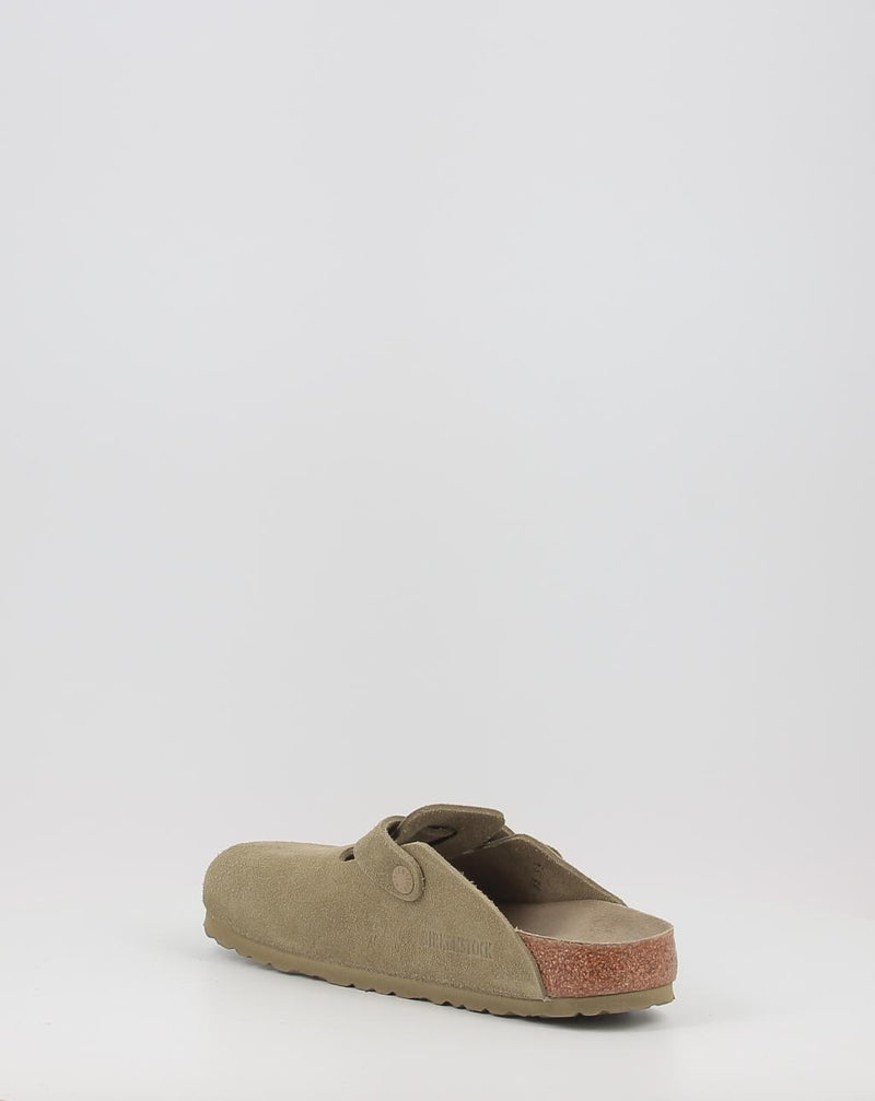 Tamancos BIRKENSTOCK BOSTON LEVE Faded Khaki caqui