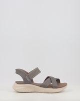 Sandálias SKECHERS SLIP-INS: ULTRA FLEX 3.0 - NEVER 119975 castanho