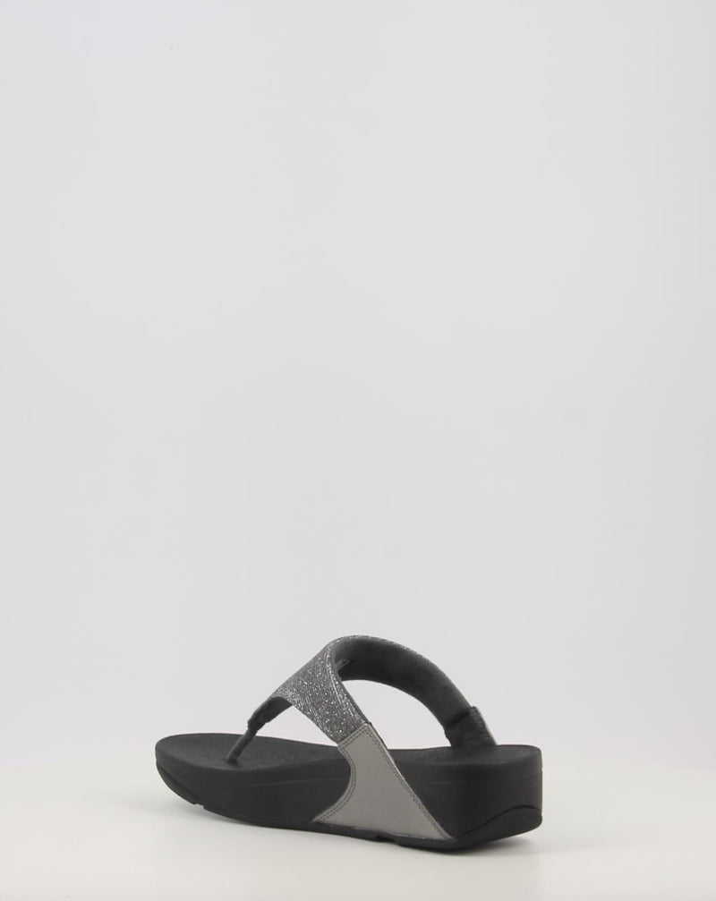 Sandálias FITFLOP LULU SHIMMERLUX TOE-POST SANDALS metalizado