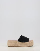 Alpargatas KISSIA COCO preto