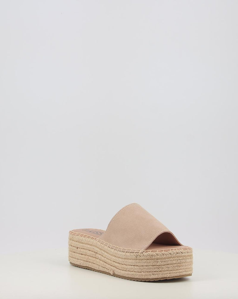 Alpargatas KISSIA COCO taupe