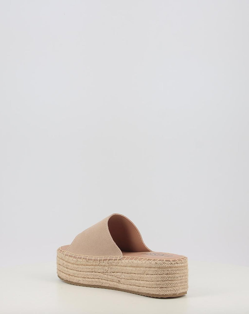 Alpargatas KISSIA COCO taupe