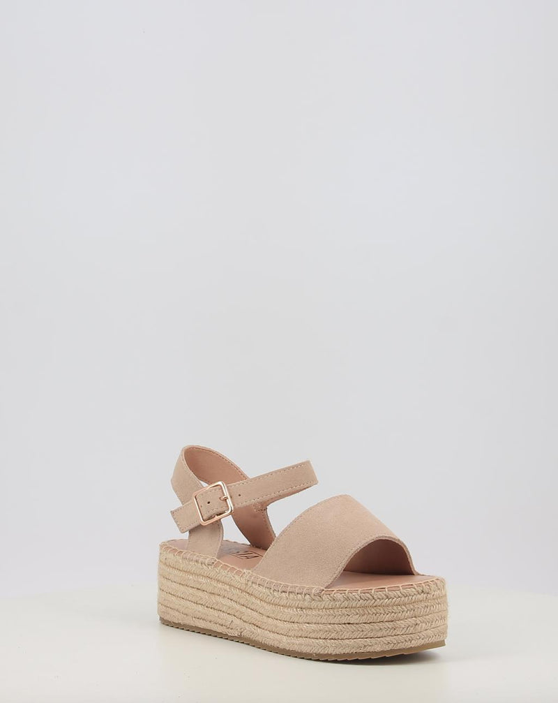 Alpargatas KISSIA MAXI taupe