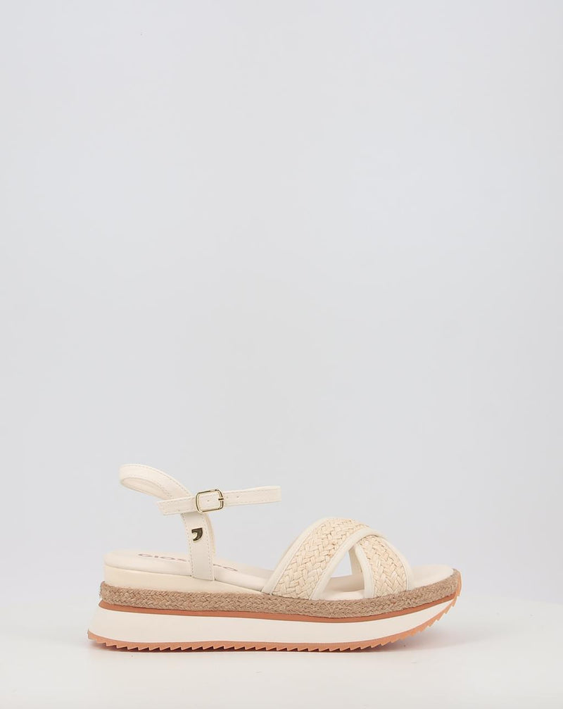 Sandálias GIOSEPPO BOSCAWEN 74032-P creme