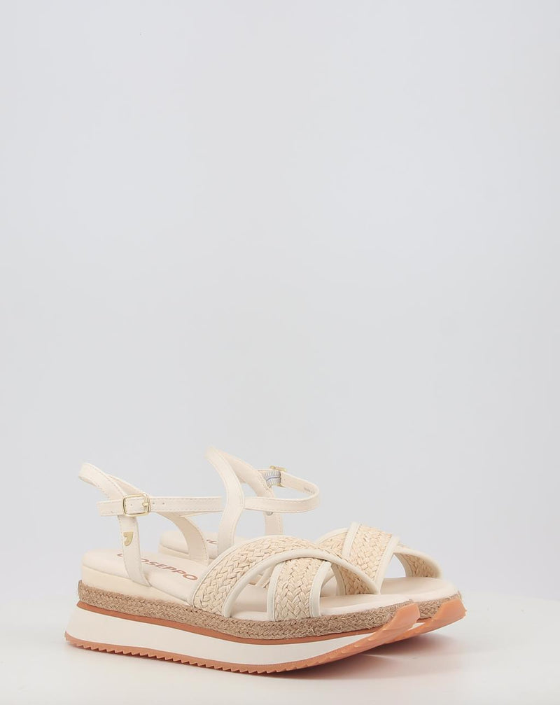 Sandálias GIOSEPPO BOSCAWEN 74032-P creme