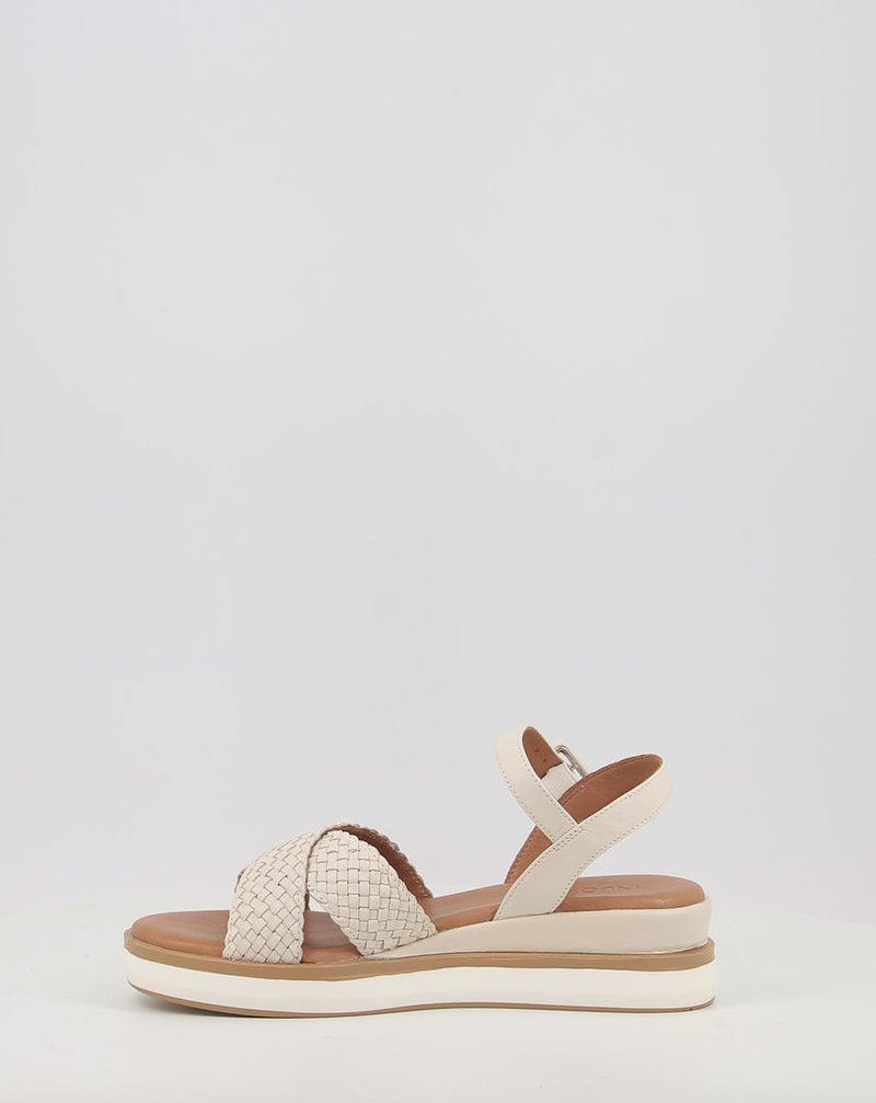 Sandálias INUOVO 113065 creme