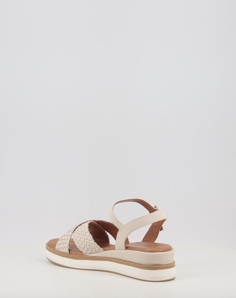 Sandálias INUOVO 113065 creme