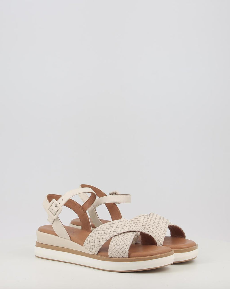 Sandálias INUOVO 113065 creme