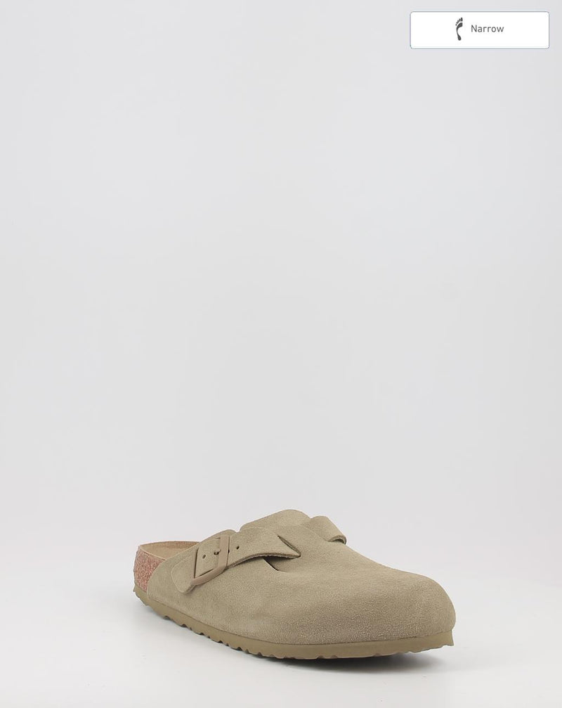 Tamancos BIRKENSTOCK BOSTON LEVE Faded Khaki kaki