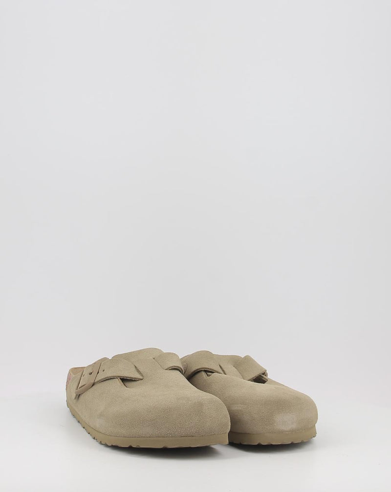 Tamancos BIRKENSTOCK BOSTON LEVE Faded Khaki kaki