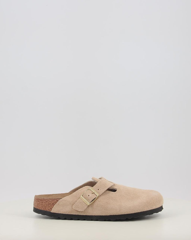 Tamancos BIRKENSTOCK BOSTON LEVE taupe
