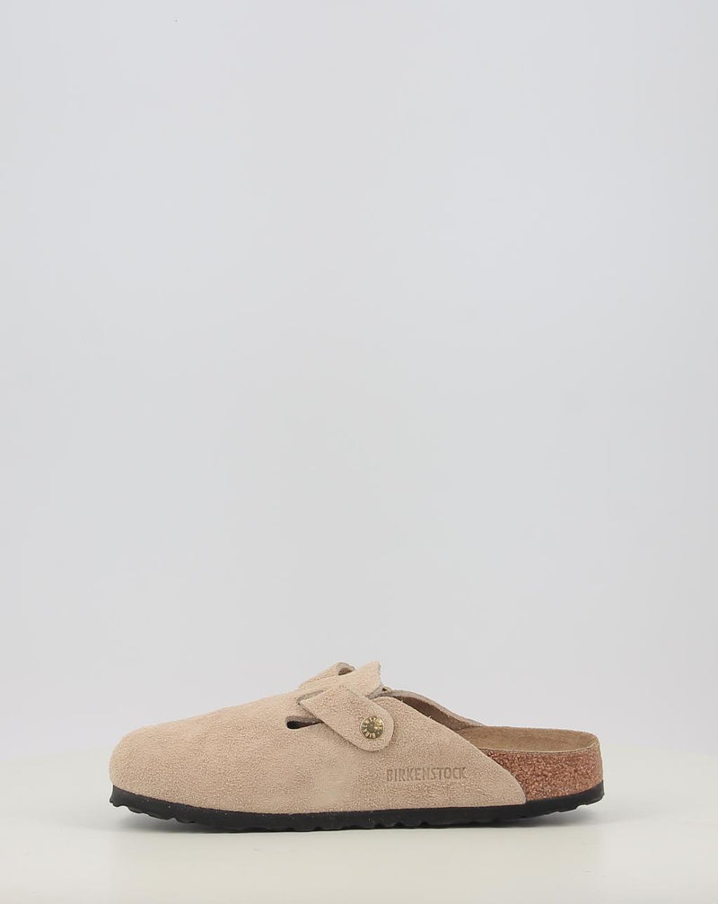 Tamancos BIRKENSTOCK BOSTON LEVE taupe